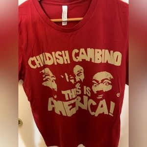 Rare Official Childish Gambino Merch T Shirt Size L This Is America